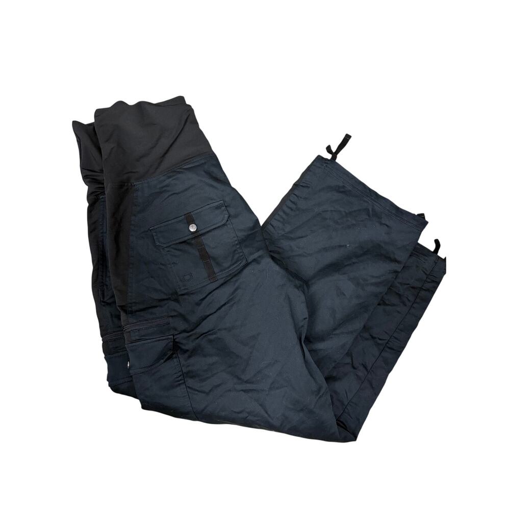 Scottevest Margaux Cargaux 11 Pocket Travel Pants Women XL Black NWT
